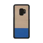 Dėklas Samsung Galaxy S9 man and wood &mdash; juodas balandis, apsauginis kietas nugarėlės dangtelis