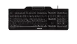 Cherry KC 1000 SC laidinė klaviatūra su lustinių kortelių skaitytuvu (QWERTZ, voki&scaron;ka), juodos spalvos