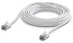 Tinklo laidas Ubiquiti UACC-Cable-Patch-Outdoor-C6A-8M-W RJ-45 Cat6a 8m Baltas