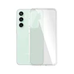 PanzerGlass HardCase 0459 Samsung Galaxy S23 FE, antibakterinis, karinės klasės, perdirbtas TPU/polikarbonatas, skaidrus
