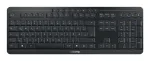 CHERRY Stream Ultimate klaviatūra Home/Office USB + RF Wireless + Bluetooth QWERTZ voki&scaron;ka Juoda