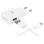 Samsung EP-TA20 Universal USB-C įkroviklis baltas