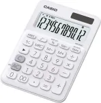 Pagrindinis skaičiuotuvas Casio MS-20UC-WE stalinis 12 skaitmenų baltas