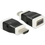 Lyties keitiklis DeLOCK 65586 HDMI-A į VGA juodai baltas