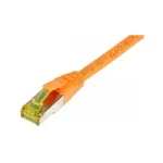 Pataisos laidas RJ45, CAT6A 500MHz, 5m, oranžinis, S-STP (S/FTP), TPE/LSZH (Ultraflex), AWG26, su Cat.7 žaliava, Synergy 21 (S217691)