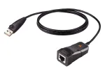 ATEN UC232BF konsolinis adapterio kabelis USB-A &ndash; RJ-45, 1,2 m, juodas