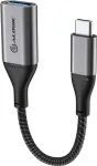 Alogic Super Ultra USB-C (M) į USB-A (M) adapteris, 15 cm, USB 3.1 Gen 1, Space-Grey (ULCAA-SGR)