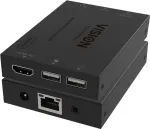 Vision TC-HDMIIPRX/3 - KVM / garso / infraraudonųjų spindulių plėtinio imtuvas - per CAT 6 - USB - iki 150 m