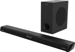 Grundig 2.1 Dolby Atmos Soundbar DSB 2100, 2.1 kanalai, 280 W, aktyvus belaidis žemų dažnių garsiakalbis