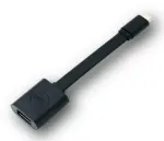 DELL USB-C &ndash; USB-A 3.0 duomenų kabelis 0,131 m juodas