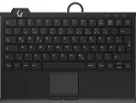 Klaviatūra KeySonic KSK-5210ELU (DE) laidinė USB QWERTZ juoda
