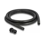 DeLOCK 60462 Juodas kabelių gofruotas vamzdelis 13mm 2m su jungtimi