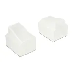 Apsauginis ki&scaron;tukas RJ-11 lizdui DELOCK 64017, skaidrus, polietilenas, 13&times;14,4&times;12 mm, pakuotė po 10 vnt.