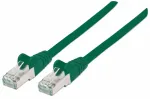 Intellinet 741026 na&scaron;us jungiamasis kabelis, RJ45&ndash;RJ45, Cat7 kabelio laidas / Cat6A ki&scaron;tukai, S/FTP, 7,5 m, be halogenų, formuotas, nesikabinantis, žalias