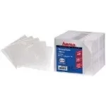 Hama CD Slim Box, 25 vnt./pakuotė, talpina 1 diską, permatoma