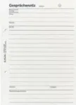 HERLITZ A5 bloknotas, 50 lapų, perforuotas, 3 vnt.