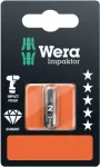 Wera 855/1 IMP DC Pozidriv antgalis PZ 2, deimantais padengtas, D 6.3, 1 vnt.