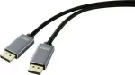SpeaKa Professional DisplayPort kabelis [1x DisplayPort ki&scaron;tukas - 1x DisplayPort ki&scaron;tukas] 5.00 m Juoda (SP-8993892)