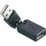 USB 2.0 adapteris Renkforce 28833C15A &mdash; 1x A ki&scaron;tukas į 1x A lizdą, paauksuoti kontaktai
