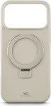 Apsauginis dėklas Urban Stand Case white diamonds Apple iPhone 17 Pro Max &ndash; smėlio spalvos, su integruota kojelė