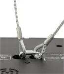 EUROLITE Saugos trosas A 4x1000mm iki 15kg juodas (58010344)