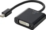 Renkforce RF-4769258 DisplayPort / DVI adapteris [1x Mini-DisplayPort ki&scaron;tukas - 1x DVI lizdas 24+5 kontaktų] Juodas PVC apvalkalas 15,00 cm (RF-4769258)