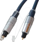 SHIVERPEAKS SHVP 69006-1.0 &ndash; Toslink kabelis, Toslink ki&scaron;tukas, 1 m (SP69006-1.0)