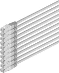 Tinklo kabelis ShiverPeaks 75711-H0.5-SET10 Cat6 S/FTP PIMF, 0,5 m, 10 vnt. rinkinys