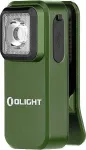 Olight OCLIP LED segtukinis žibintas žalias su dviem &scaron;viesos &scaron;altiniais, daugiafunkcinis (modelis 12972)