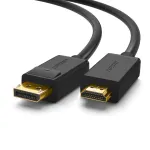 UGREEN 10202 vaizdo kabelio adapteris 2 m DisplayPort &ndash; HDMI juodas