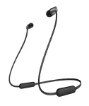 Sony WI-C310 belaidė ausinė į ausį, ant kaklo lankeliu, skambučiams/muzikai, Bluetooth, juoda