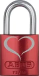 ABUS 72/40 Look 2 SL 6 &mdash; pakabinama spyna su nerūdijančio plieno kilpa, 40 mm korpuso plotis