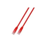 Tinklo kabelis EFB Elektronik K8100RT.7,5 RJ-45 Cat6 7,5 m Raudonas