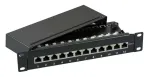 Pataisų skydas EFB Elektronik 37736.12 12 prievadų Cat6 1U pilka