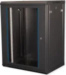 VALUE 19 colių sieninis spintos rinkinys 600x450mm juodas - Sieninė spinta (26.99.0826)