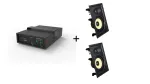 Vivolink Audiopack Subwoofer + 2 auk&scaron;tos kokybės įmontuojami garsiakalbiai (ribotas komplektinis pasiūlymas) Juoda Laidinis 110 W