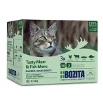 BOZITA Tasty Meat & Fish Menu in Jelly &ndash; &scaron;lapias ėdalas katėms 12 x 85 g