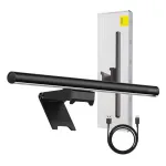 Baseus i-Wok 2 Monitor Light su jutikliniu skydeliu (juoda)