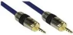 INLINE Kindermann garso kabelis &ndash; stereo mini-jack (vyri&scaron;kas) į stereo mini-jack (vyri&scaron;ką) &ndash; 5 m &ndash; ekranuotas (K-99955P)
