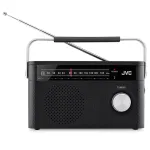 JVC ne&scaron;iojamasis radijo imtuvas RA-E315B juodas
