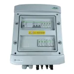 EMITER EM-1102N_DCAC PV nuolatinės ir kintamos srovės skirstomasis įrenginys, hermeti&scaron;kas IP65 su Noark apsaugos nuo vir&scaron;įtampių įtaisais ir diferencine srove