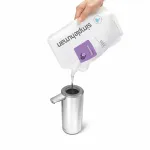 simplehuman įkraunamas jutiklinis muilo dozatorius 266 ml, &scaron;lifuotas nerūdijantis plienas