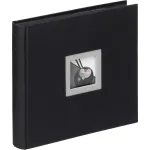 Walther Design FA-209-B Įri&scaron;tas Jumbo Fotoalbumas Juodas 50 Lapų 26x26 cm