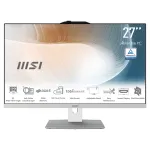 MSI Modern AM272P 1M-1426AT All-in-One kompiuteris, 27 inch Full HD, Intel Core i5-14th Gen, 16GB RAM, 512GB SSD, Windows 11 Home, juodas ir sidabrinis
