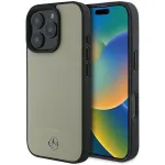 Mercedes-Benz MEHMP16X23RBARE iPhone 16 Pro Max 6,9 inch Beige Hardcase MB Textured and Plain Leather MagSafe