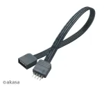 Akasa AK-CBLD01-20BK Flexa RGB LED ilginimo laidas 0,2 m juodas
