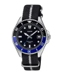 Casio MDV-10C-1A2VEF Vyri&scaron;kas nardymo laikrodis, juodas, nerūdijantis plienas, derva