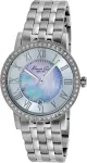 Kenneth Cole IKC4973 moteri&scaron;kas 36mm nerūdijančio plieno laikrodis su rožinio aukso spalvos tinklelio apyranke