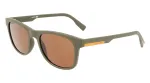LACOSTE L969S-5420317 Unisex Rectangular Sunglasses - Black Frame Grey Lens 54/20/145 mm