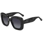 KATE SPADE Moteri&scaron;ki akiniai nuo saulės Josey - Juodas acetatinis rėmelis, pilki gradientiniai lę&scaron;iai, 50 mm